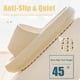thumbnail image 4 of Zapatillas Rosyclo Cloud Slides, antideslizantes, suaves y cómodas, de color beige, 4 of 6