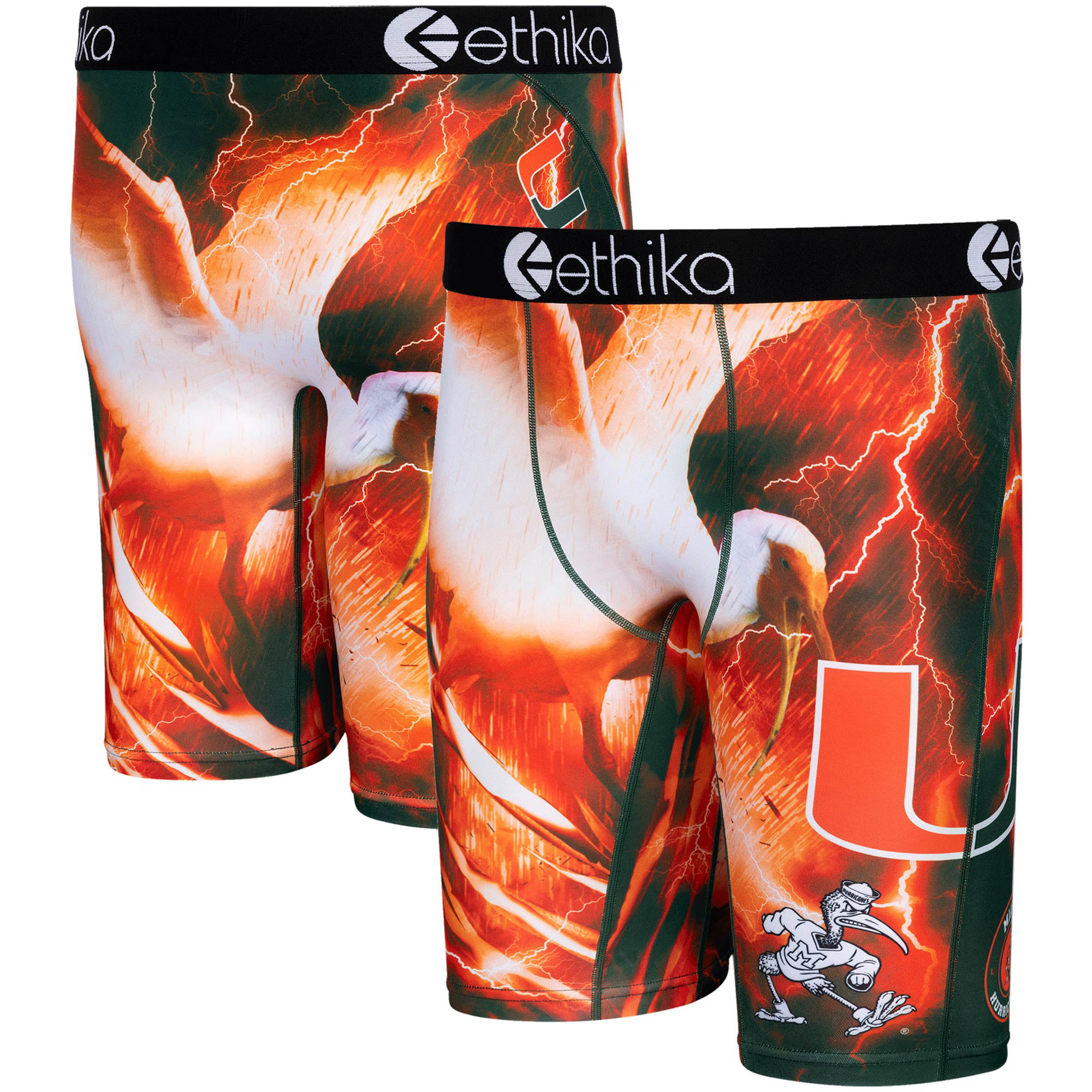 Youth Ethika Miami Hurricanes All About, Miami Hurricanes Shower Curtain