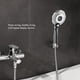 thumbnail image 5 of Hand Held Shower Head Toilet Sprayer Head LED Shower With 3-color Temperature Control LED Light Kitchen Faucet Sprayer Shower Head 3 Spraying Mode Digital Display Handheld Shower ANGGREK Hand Held Shower Head, 5 of 8
