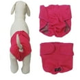 thumbnail image 5 of Rosa - Pañal para perro, 1 pieza, talla 42-60cm, pañal higiénico suave y cómodo, pañal para cachorro, 5 of 5