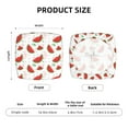 thumbnail image 6 of Lsque Hand Drawn Watermelon Printed Square Couch Cushion Covers, Floral Sofa Cushion Covers Replacement, Stretch Couch Covers for Couch-16.9in, 6 of 9