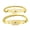 A, variant on C Titanium Steel Couple Bracelet Set Lock Design Adjustable Stainless Steel Cuff Friendship Jewelry For Men Women