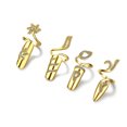 thumbnail image 4 of Anillos de Punta de Dedo de Cristal ANGGREK 4 uds, 4 of 8