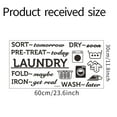 thumbnail image 4 of Laundry Laundry Playing Bedroom Living Room Porch Home Wall Decoration Wall Sticker, 4 of 6