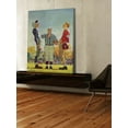thumbnail image 3 of Marmont Hill "Coin Toss" by Norman Rockwell Painting Print on Canvas, 3 of 7