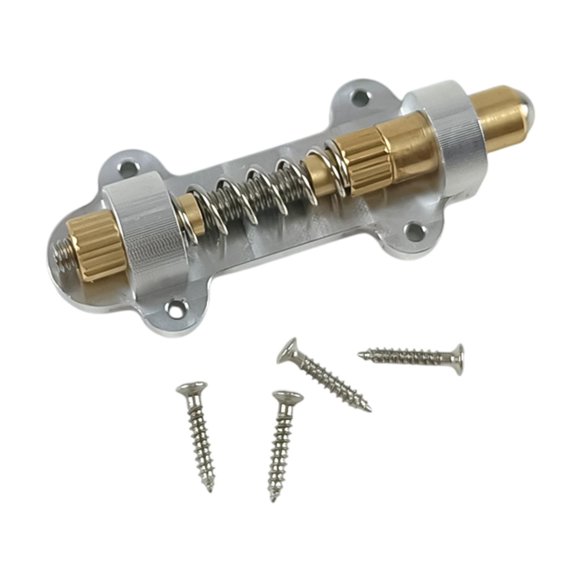 Kit de dispositivo estabilizador y ajustador de armado, sólido y compacto con tornillo, para guitarra de latón Soltero