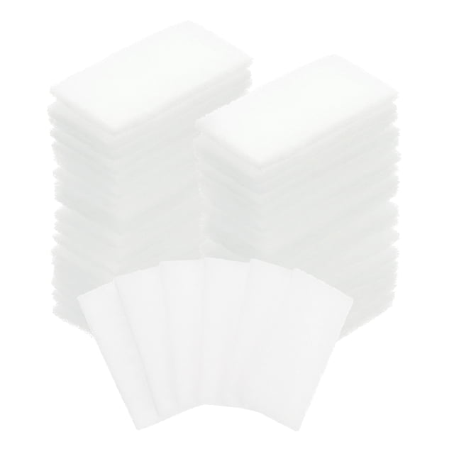Uxcell 50Pcs Aroma Pads, Humidifier Replacement Filter Pad, White 1.73 x 0.83 inch