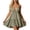 Green, variant on Women Spaghetti Strap Dress V Neck Short Mini Dress Casual Summer Sundress