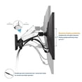 thumbnail image 5 of North Bayou 17"-27" Gas-Strut Monitor Wall Mount - F120-S, Silver, 5 of 5
