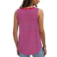 thumbnail image 5 of Vekome Plus Size Tank Tops for Women Plus Size Sleeveless Shirts V Neck Casual Tee Shirts Solid Color Tunic Summer Pullover Tops, 5 of 7