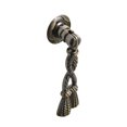 thumbnail image 3 of Utopia Alley Draper Cabinet Ring Pull Knob - Decorative Cabinet Drop Pull Knobs for Cabinets and Drawers - Vintage Cabinet Hardware with Hand Finished Antique Brass - Metal Drawer Pull Knobs 2.7", 3 of 7