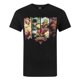 thumbnail image 1 of Street Fighter - Camiseta oficial con personajes para hombre (Negro), 1 of 1