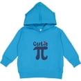 thumbnail image 2 of Inktastic Cutie Pi in Blue Toddler Hoodie, 2 of 4