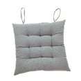 thumbnail image 4 of Dining Chair Cushion Pad Seat Pad Non Slip Soft Comfortable Window Pad Floor Pillow Seat Padding for Dining Room Yoga Bedroom Gray, 4 of 8