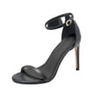 thumbnail image 2 of Zapatos de mujer Moda Color sólido Minimalistic Glitter Flock Thin Band Sexy Temperament Sandalias de tacón alto Wmkox8yii hfjk2079, 2 of 5