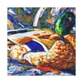 thumbnail image 3 of "Mallard in Reflection" - Canvas, 3 of 25