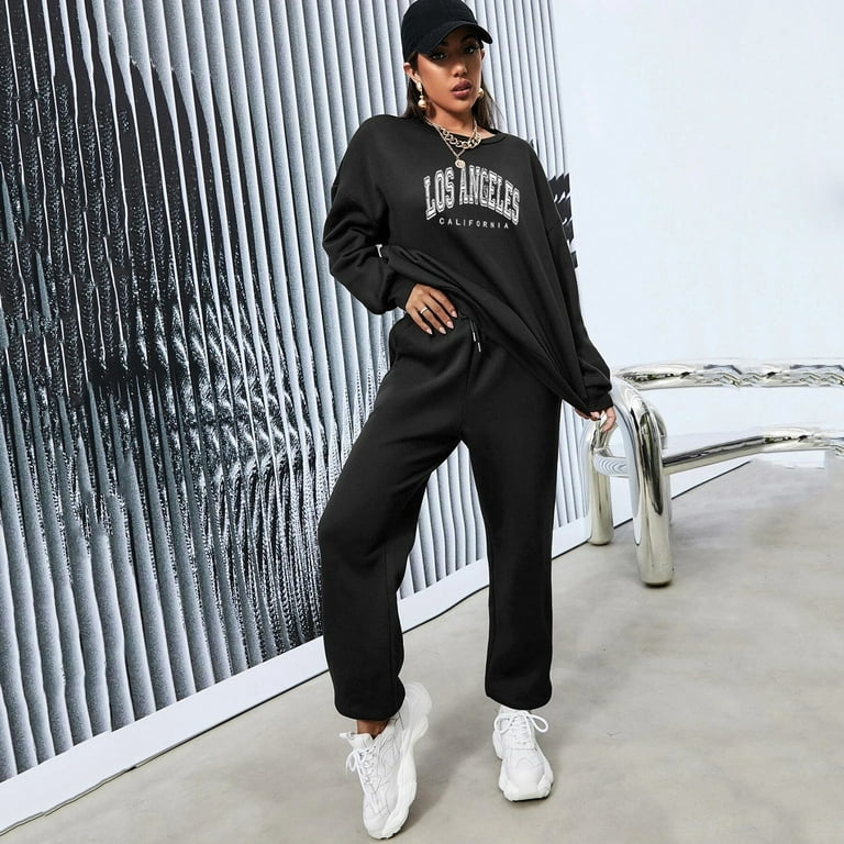 HOT SALE! Just $20 for ONE Piece! Visit to Get More Coupons!  Hoodie and  sweatpants, Oversized hoodie outfit, Oversized outfit