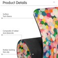 thumbnail image 4 of Yayeee Faucet Mat for Kitchen Sink 30" Diatomite Long Splash Guard Pad, Pink Colorful Circles, 4 of 7