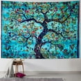 thumbnail image 2 of BCIIG  Turquoise Tree of Life Twin Size Indian Bohemian Wall Art Tapestry - Mandala Tapestry, Hippie Tapestries Psychedelic Boho Tapestry, Wall Hanging for Bedroom, 2 of 7
