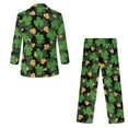 thumbnail image 5 of Xoenoiee Lucky Shamrock Print Boys 2 Piece Suit St. Patrick's Day Funny Party Outfit with Matching Blazer Jacket Pants for Toddler Boy, Size 13-14 Years, 5 of 7