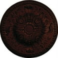 thumbnail image 3 of 19 5/8"OD x 3/4"P Amelia Ceiling Medallion (Fits Canopies up to 2 3/8"), Hand-Painted Cherry, 3 of 9