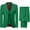 Green, variant on Boys' Suits Formal Tuxedo Slim Fit Boys Suit Set for Wedding Outfit Teen Boy Dress Clothes