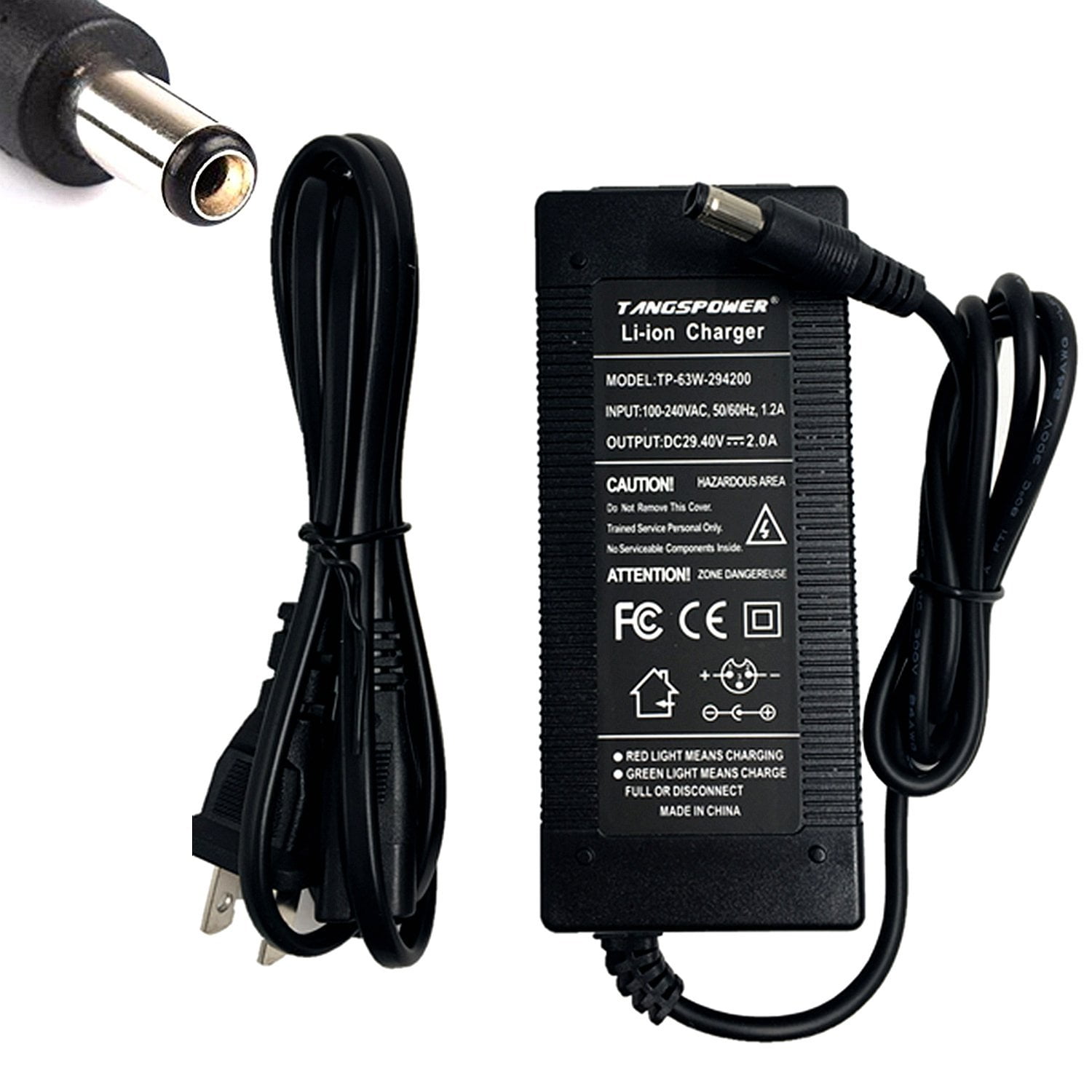 29.4V 2A Li ion Battery charger DC Port 25.2V 25.9V 24V 2A Charger for 7S Ebike charger 29.4V 2A Li ion Battery charger DC Port 25.2V 25.9V 24V 2A Charger for 7S Ebike charger