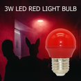 thumbnail image 4 of 3W E27 175265V LED Color linterna bombilla ambientalmente plásticos pequeña bombilla Tmvgtek roja ahorro de energía lámpara Decoración, 4 of 8