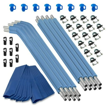 Upper Bounce 40 Piece Trampoline Replacement Enclosure Poles and Hardware