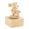 thumbnail image 3 of With Melody, Wooden Musical Box For Baby Shower Gift, Happy Birthday Gift elephant, 3 of 10