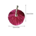 thumbnail image 2 of TUTUnaumb Halloween Velvet Pumpkins Decor Super Soft Stuffed With Exquisite Craftsmanship for Fall Halloween Thanksgiving Decoration 10x10cm Spooky Halloween Party Supplies Decor-Red, 2 of 6