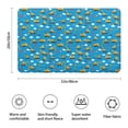 thumbnail image 3 of Cartoon Construction Vehicles Traffic Cones Bathroom Rugs Mat,Non Slip Microfiber Bathroom Rug,Rubber Backing,Soft Bathroom Mats for Bathroom Floor,Tub and Shower,20x32in(50x80cm), 3 of 5