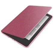 Glitter Acrylic Case for Kindle 11/12th Generation 6 (2024/2022 Release) - Glitter Raspberry | Ultra Thin Cover with Auto Wake/Sleep, Scratch Protection