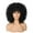 Black, variant on African Women's Wig Black African Small Curly Short Hair Fiber Head Cover Curly Afro Wigs For Black Women Baby Lights Hair Comb Lace Front Wigs Synthetic Hair for Women Human Curly Hair Wigs for Women