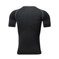 thumbnail image 4 of Men's Athletic Tops Crew Neck Short Sleeve Shirts Quick-Dry Moisture Wicking Sportwear Base Layer for Gym Running, 4 of 5
