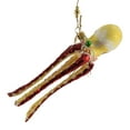 thumbnail image 2 of Yellow Red And White Octopus - 1 Ornament 2 Inch, Glass - Ornament Sea Creature Ocean 09943, 2 of 3