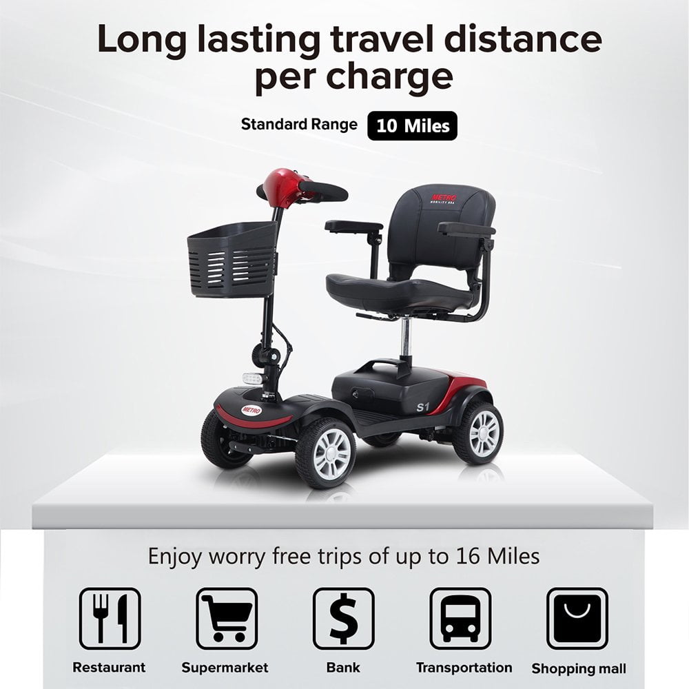 Buy Segmart Outdoor Motorized Electric Carts for Senior, Heavy Duty