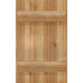 thumbnail image 5 of 16 1/8"W X 26"H Timbercraft Three 5 3/8" Boards Joined Board-N-Batten Shutters, Rough Sawn Western Red Cedar (Per Pair), 5 of 13