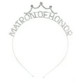thumbnail image 1 of Crystal Avenue One-Size Women's Bridal Party Crystal Tiara Headband - Matron Of Honor, 1 of 1