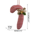 thumbnail image 2 of Fwttom Christmas Tree Ornaments - Exquisite Candy Canes Hanging Christmas Decorations Indoor, Multi-Shape Holiday Party Decor for Xmas Tree Garland Wreath, 2 of 4