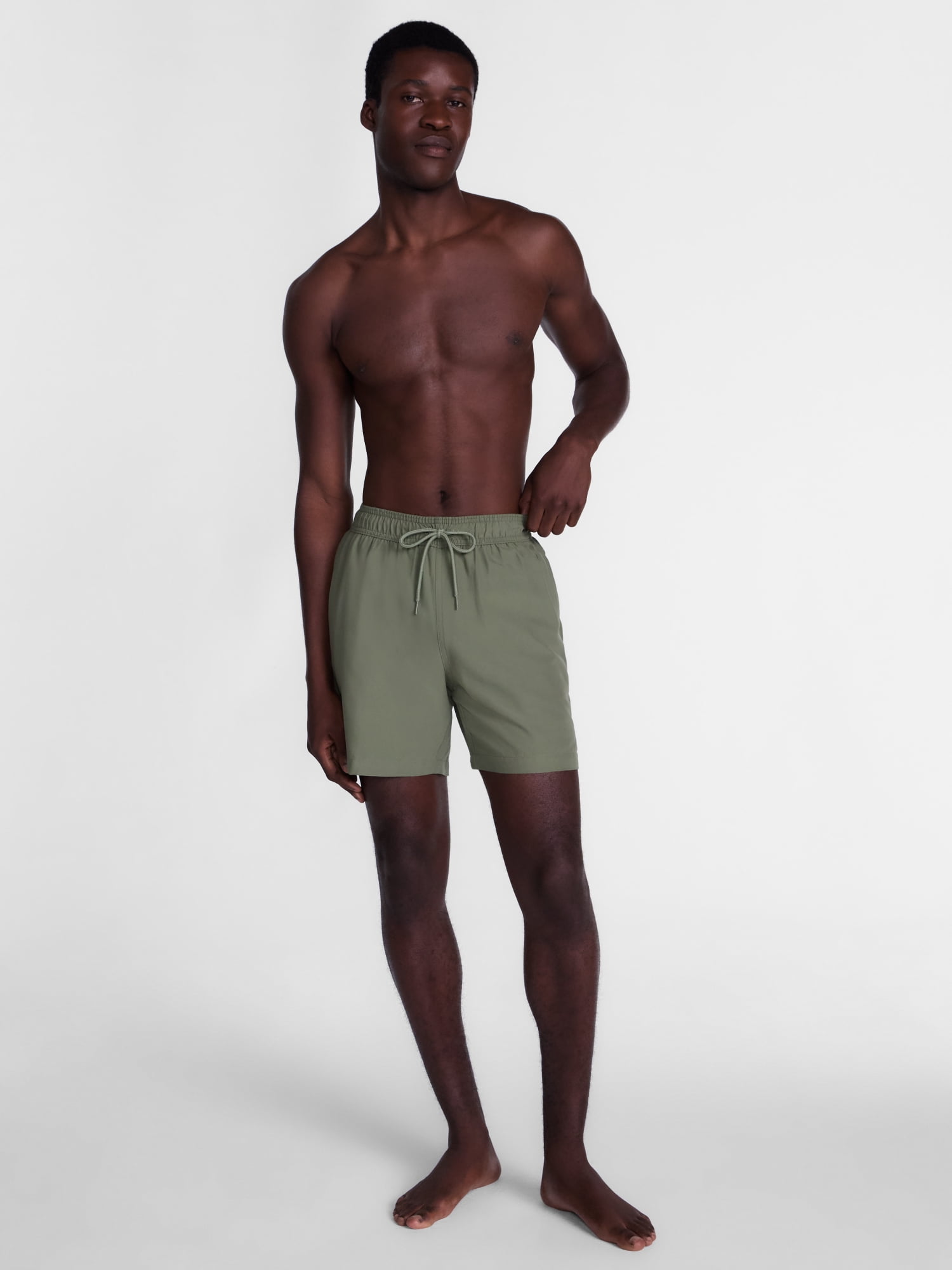 George Men's and Big Men's Swim Shorts, 6" Inseam, Sizes S-3XL