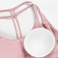 thumbnail image 2 of Otvok Fashionable Womens Casual Solid Color Sports Bra without Steel Rims, 2 of 5