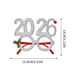 thumbnail image 2 of Seyotauo 2026 Funny Christmas Glasses for Kids Adults Decoration Glitter Eyeglasses to Wear for Christmas Party Holiday Favors, 2 of 2