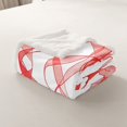 thumbnail image 3 of Erosebridal Bowknot Fleece Blanket, Princess Bow Sherpa Throw, Cartoon Ribbon Decor, 3 of 6