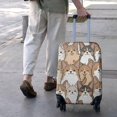 thumbnail image 3 of Corgi Crowd Luggage Cover Fashion Suitcase Cover Baggage Covers Fit 25-28 Inch Luggage (Go Travel), 3 of 5