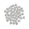 thumbnail image 1 of GUOOL 3-10pack 50x Heart Shape Resin Bead Flatback Scrapbook Rhinestone Craft 4 Pcs, 1 of 9