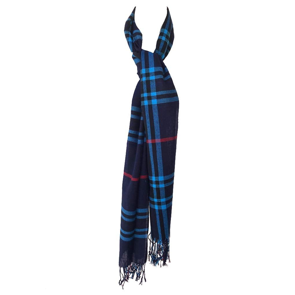 Long Preppy Style Checkerboard Plaid Print Soft Tan Light Cotton Blend Scarf Long Preppy Style Checkerboard Plaid Print Soft Tan Light Cotton Blend Scarf
