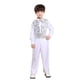 thumbnail image 2 of Cowsor Boys Disco Costume Kids 70s 80s Sequin Pop King Dance Star Halloween Carnival Party Cosplay Outfits, 2 of 4
