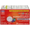 Rite Aid Children's Pain Relief Chewable Tablets, Acetaminophen, 160 mg - 24 Count | Pain & Fever Relief Children Tablets | for Kids Ages 2-11 Years Old | Alcohol-Free, Aspirin-Free, & Ibuprofen-Free