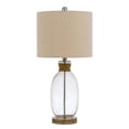 thumbnail image 1 of Benzara BM241867 Table Lamp with Bubble Glass Body & Rope Accent, Beige, 1 of 1